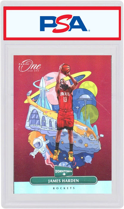 James Harden 2019 Panini One and One Downtown #5 (PSA or BGS Graded)