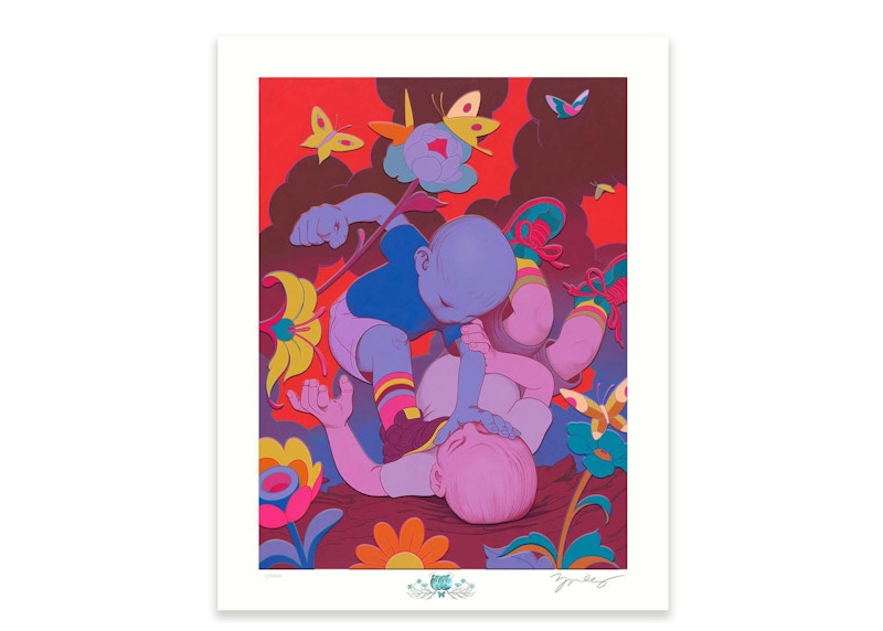 James Jean Brawl Print (Signed, Edition of Time-Released)