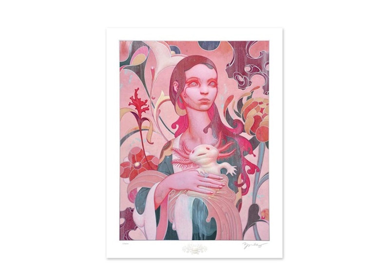 James Jean Lady With An Axolotl Print (Signed, Edition of 747)