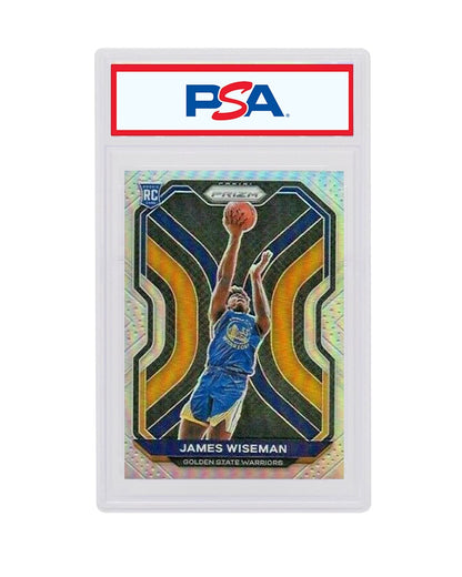 James Wiseman 2020 Panini Prizm Rookie Silver #268 (PSA or BGS Graded)