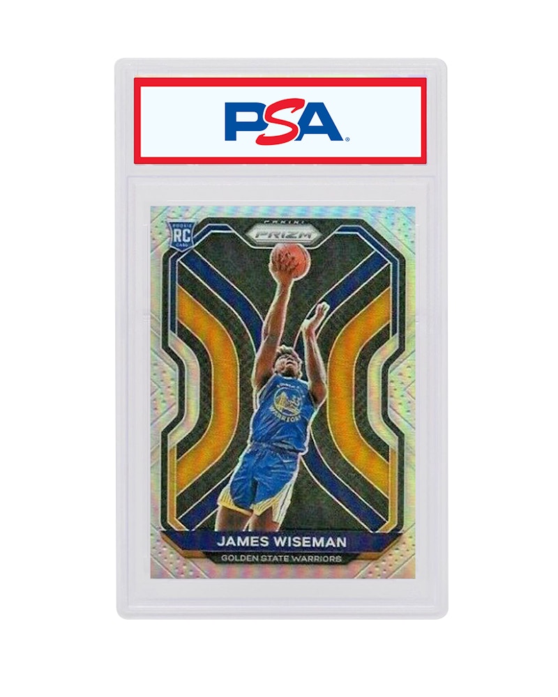 James Wiseman 2020 Panini Prizm Rookie Silver #268 (PSA or BGS Graded)