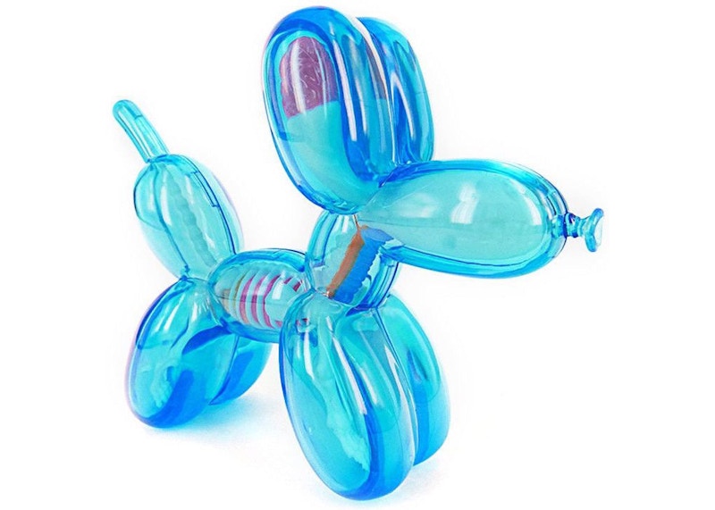 Jason Freeny 4D Master Baby Funny Anatomy Balloon Dog Figure Clear Blue
