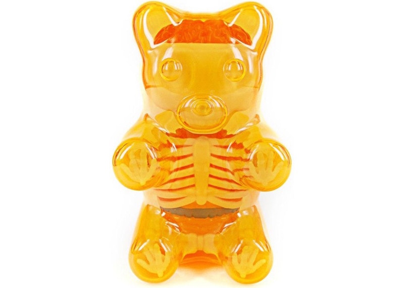 Jason Freeny 4D Master Baby Funny Anatomy Gummy Bear Figure Clear Yellow