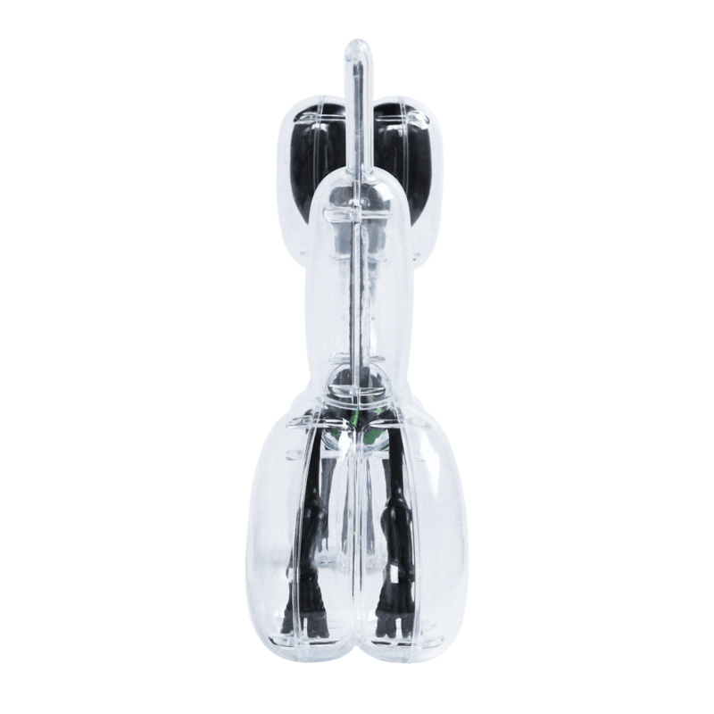 Jason Freeny Balloon Dog Anatomy (Metallic Black)