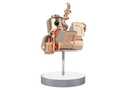 Jason Freeny Brick Baby (Rosie) Rose Gold