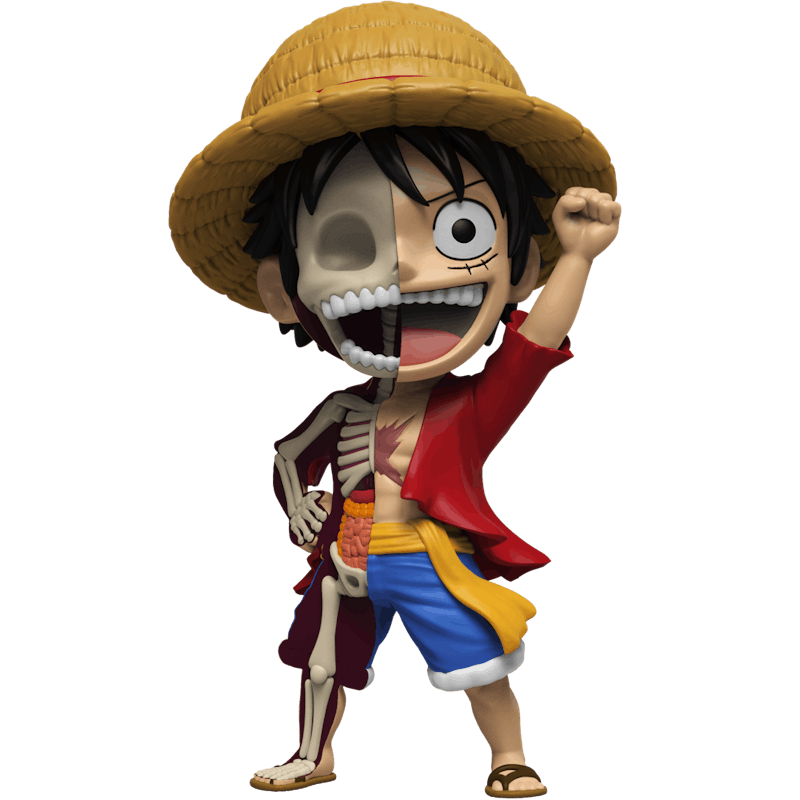 Jason Freeny Hidden Dissectables One Piece - Luffy Figure
