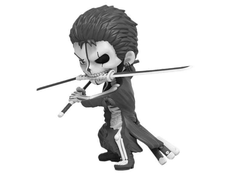 Jason Freeny Hidden Dissectables One Piece - Zoro (Manga Mono) Figure