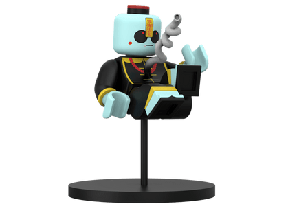 Jason Freeny Mighty Jaxx Brick Baby Jiangshi Edition Figure
