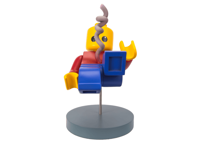 Jason Freeny Mighty Jaxx Brick Baby Junior Figure