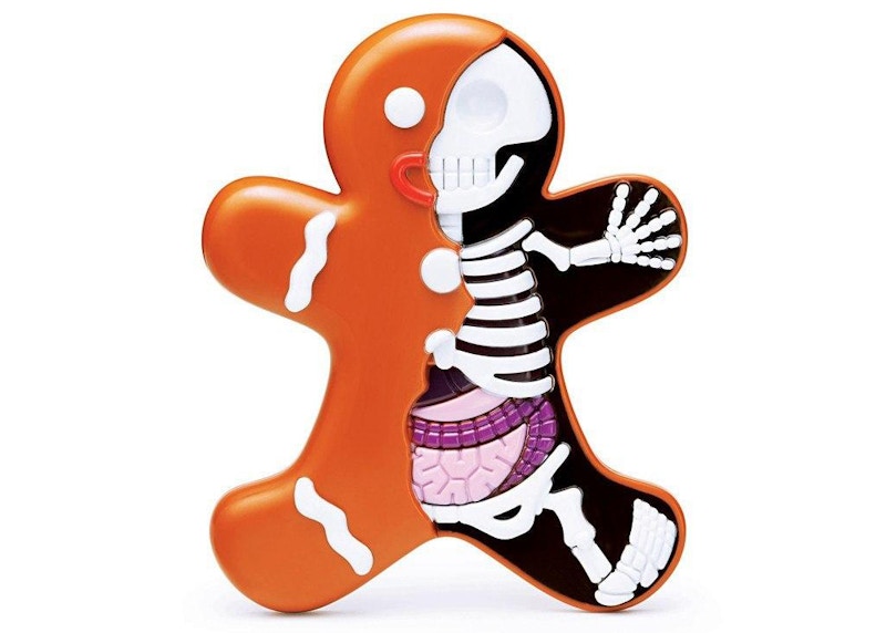 Jason Freeny Mighty Jaxx Dissected Gingerbread Man Figure