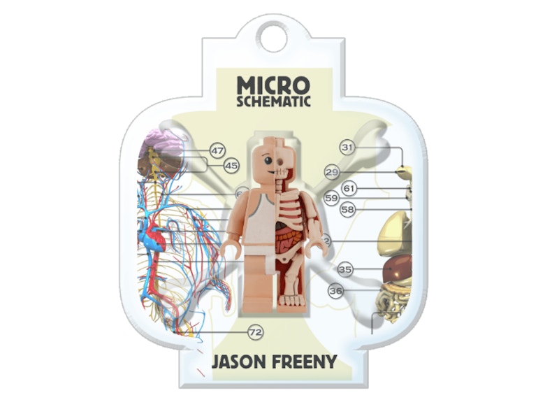 Jason Freeny Mighty Jaxx Micro Schematic Figure