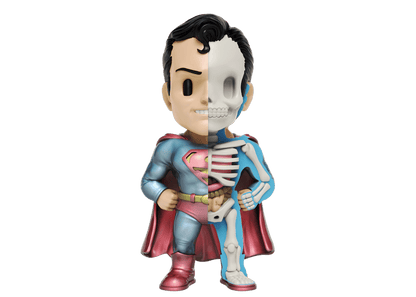 Jason Freeny Mighty Jaxx XXRay Plus Superman Figure Metallic