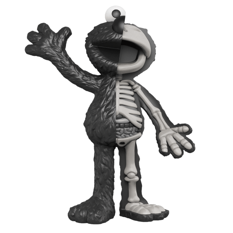 Jason Freeny XXRAY Plus: 8.5" Elmo (Mono Edition)