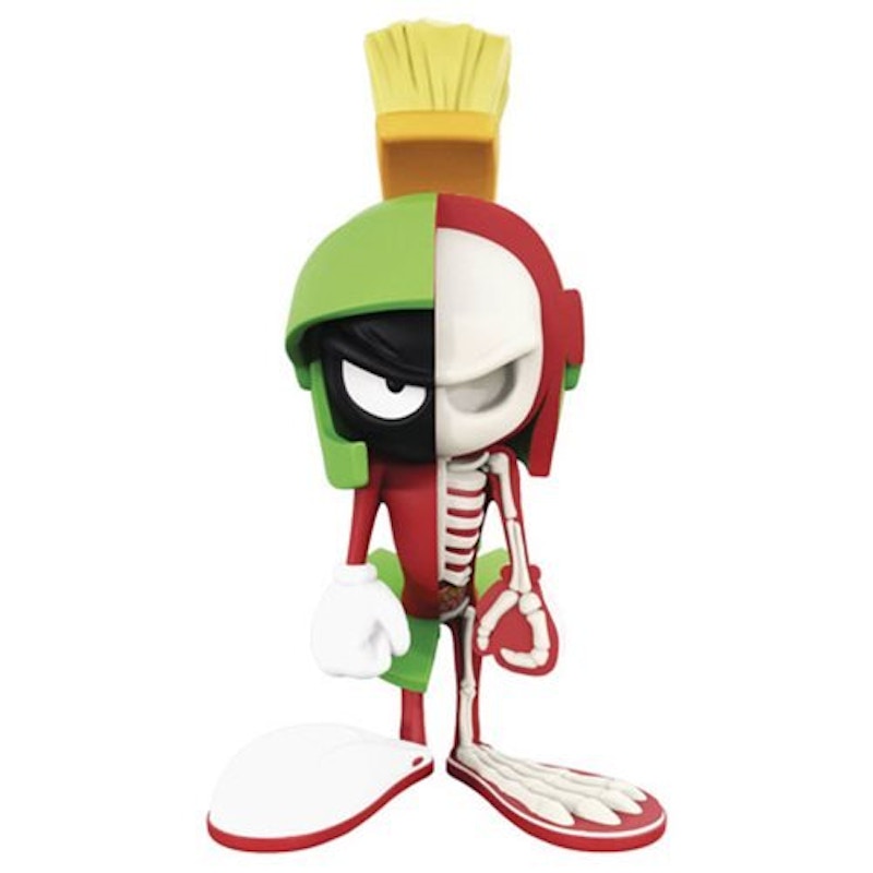 Jason Freeny XXRay Looney Tunes Marvin The Martian Figure Multi