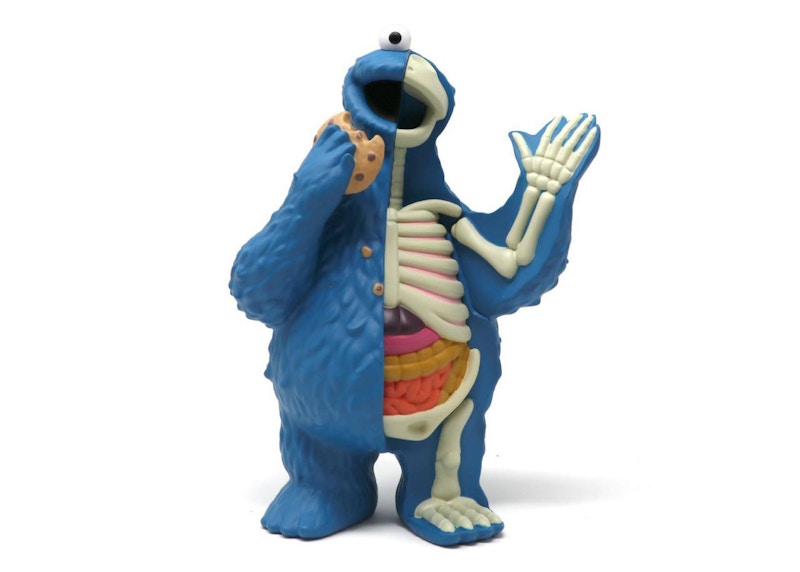 Jason Freeny x Mighty Jaxx Cookie Monster (Sesame Street) XXRAY Plus Figure