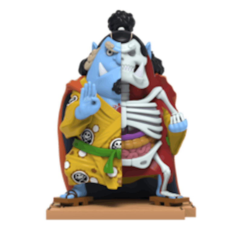 Jason Freeny x Mighty Jaxx Hidden Dissectibles One Piece Series 2- Jinbe Figure
