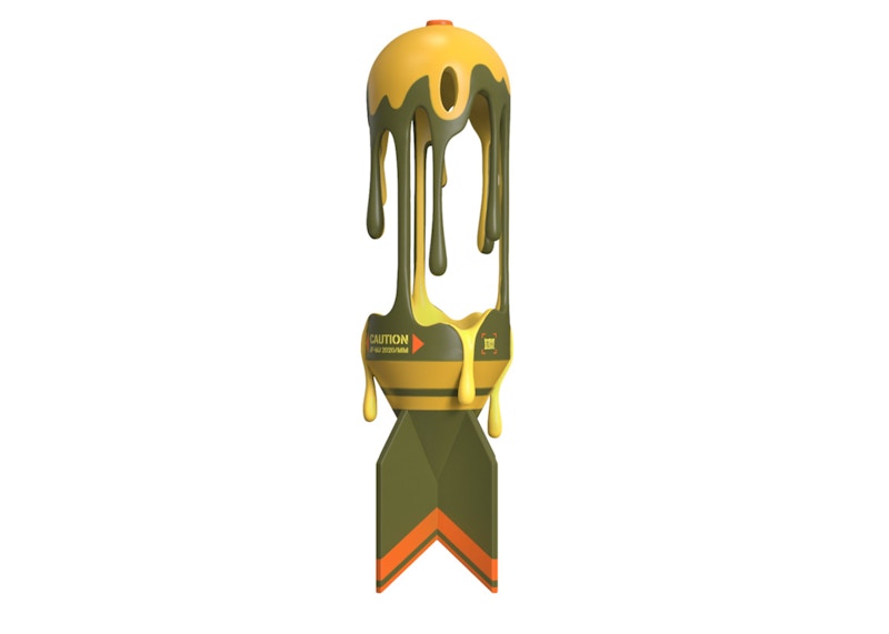 Jason Freeny x Mighty Jaxx Melting Missile (OG) Figure