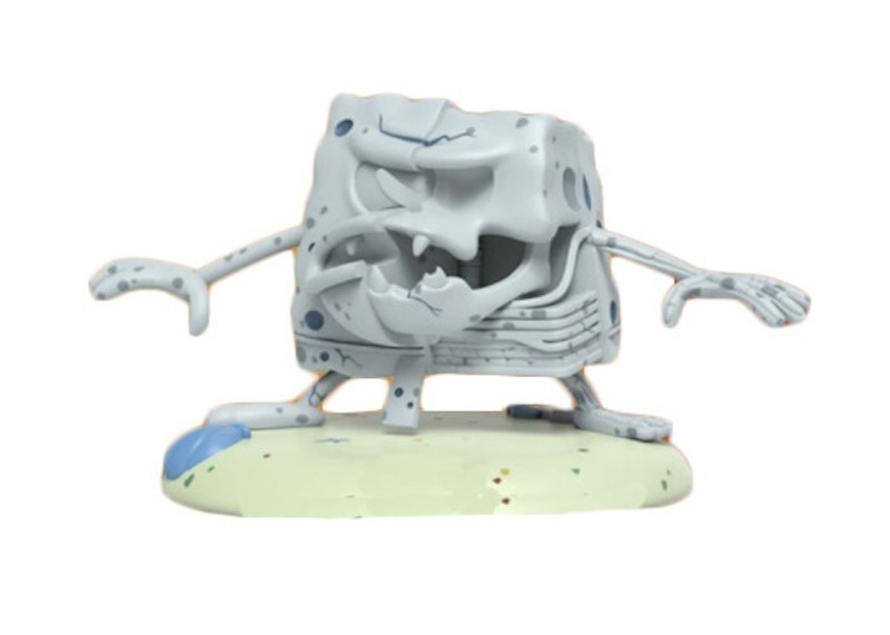 Jason Freeny x Spongebob Hidden Dissectibles Meme Edition Stone Age Spongegar Figure