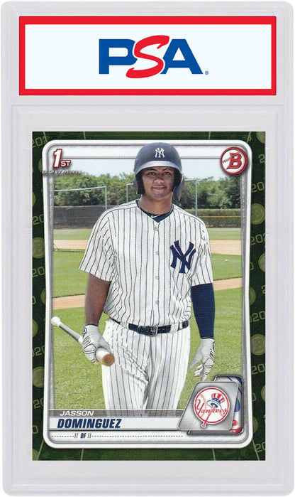 Jasson Dominguez 2020 Bowman Camo #BP8 (PSA or BGS Graded)