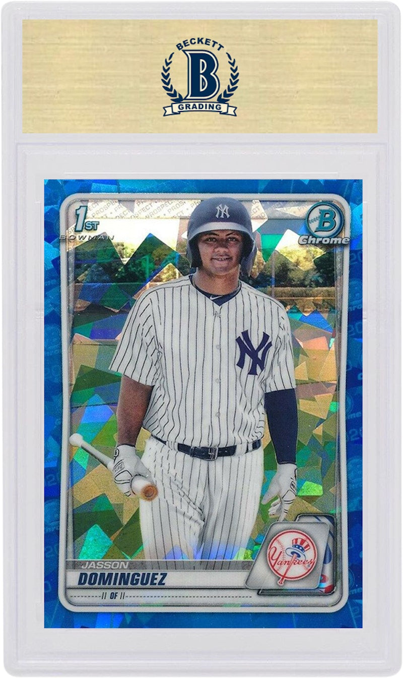 Jasson Dominguez 2020 Bowman Sapphire #BCP8 (PSA or BGS Graded)