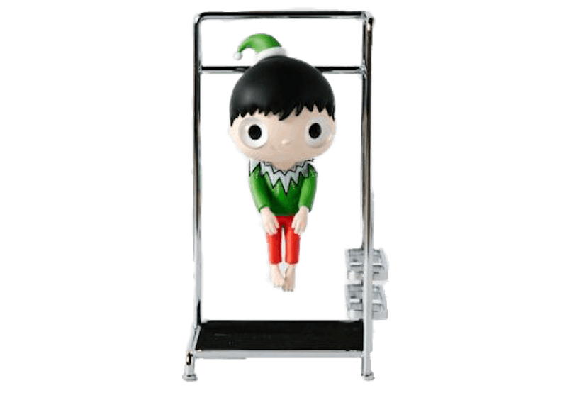 Javier Calleja Little Maurizio X'mas Edition Green Xmas Elf Figure