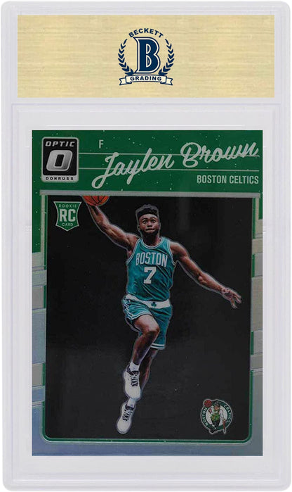Jaylen Brown 2016 Panini Donruss Optic Rookie Holo #153 (PSA or BGS Graded)