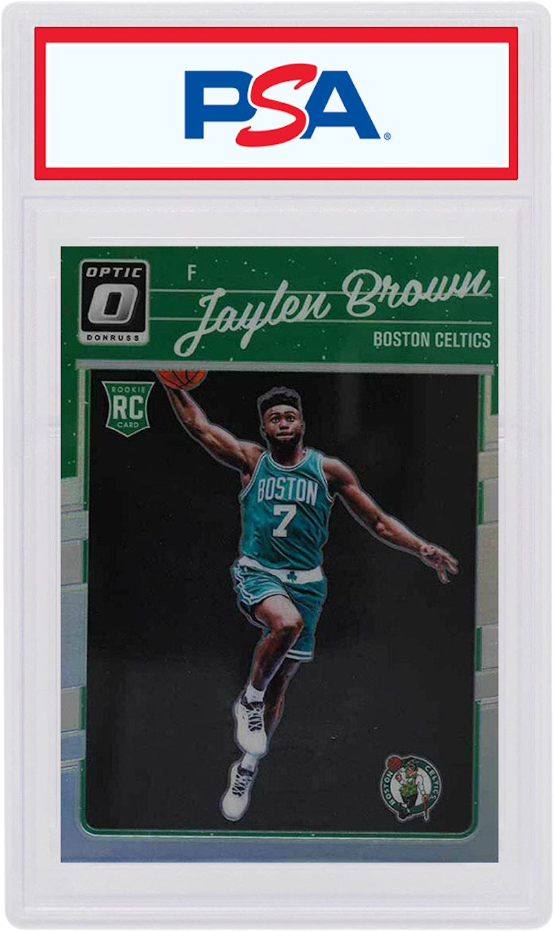 Jaylen Brown 2016 Panini Donruss Optic Rookie Holo #153 (PSA or BGS Graded)