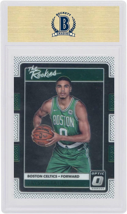 Jayson Tatum 2017 Donruss Optic The Rookies Rookie #3 (PSA or BGS Graded)