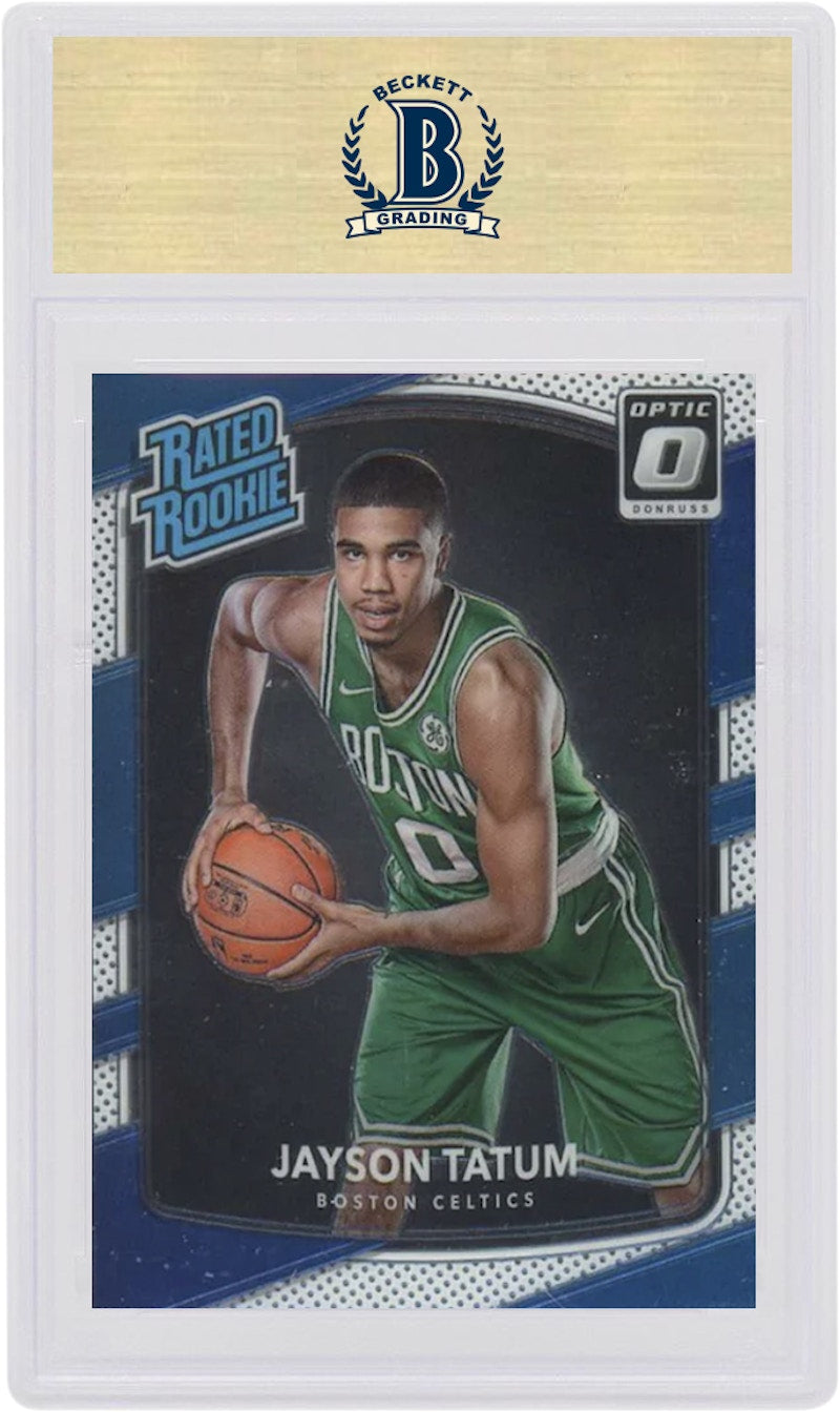Jayson Tatum 2017 Panini Donruss Optic Rookie #198 (PSA or BGS Graded)