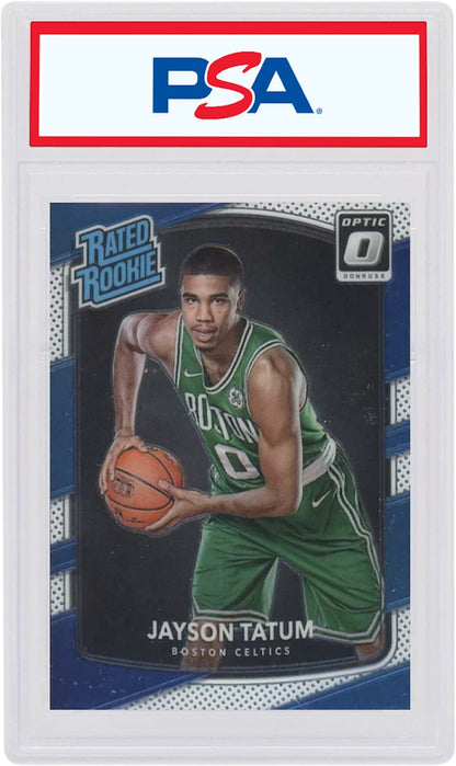 Jayson Tatum 2017 Panini Donruss Optic Rookie #198 (PSA or BGS Graded)