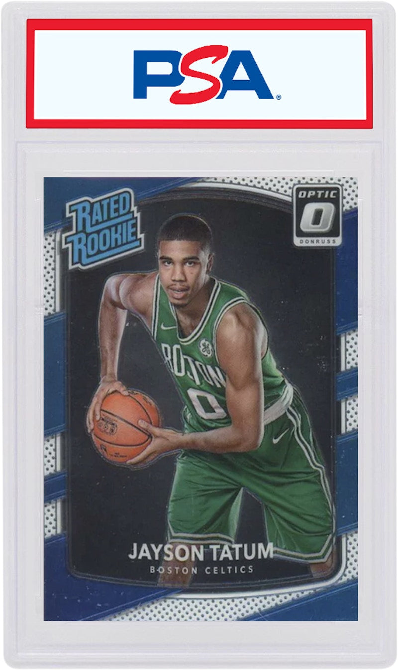 Jayson Tatum 2017 Panini Donruss Optic Rookie #198 (PSA or BGS Graded)