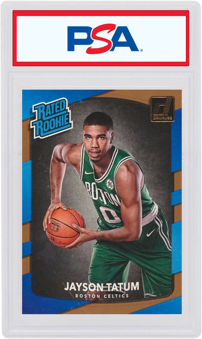 Jayson Tatum 2017 Panini Donruss Rookie #198 (PSA or BGS Graded)