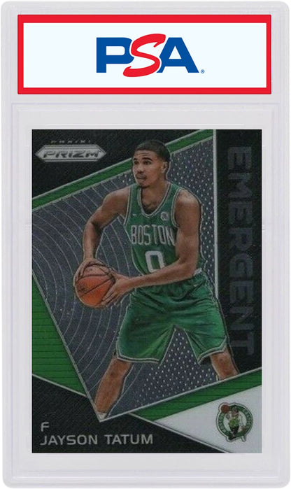 Jayson Tatum 2017 Panini Prizm Emergent Rookie #EMJAY (PSA or BGS Graded)