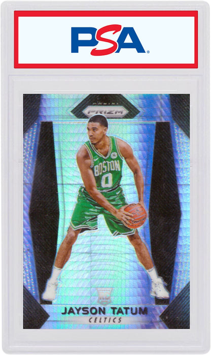 Jayson Tatum 2017 Panini Prizm Rookie Hyper #16 (PSA or BGS Graded)