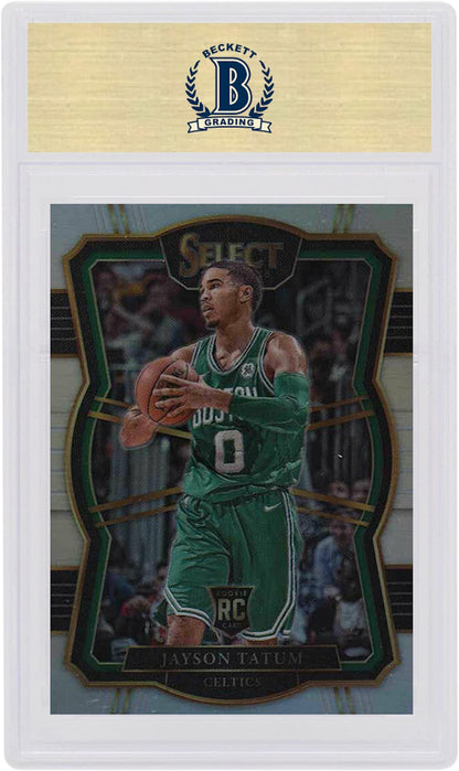 Jayson Tatum 2017 Panini Select Premier Level Rookie Silver #166 (PSA or BGS Graded)