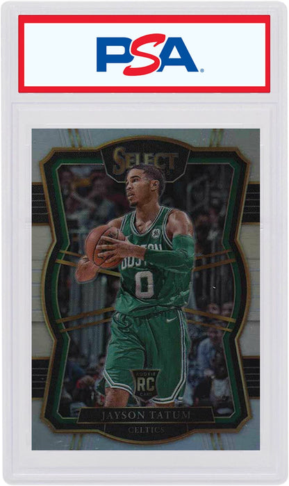 Jayson Tatum 2017 Panini Select Premier Level Rookie Silver #166 (PSA or BGS Graded)