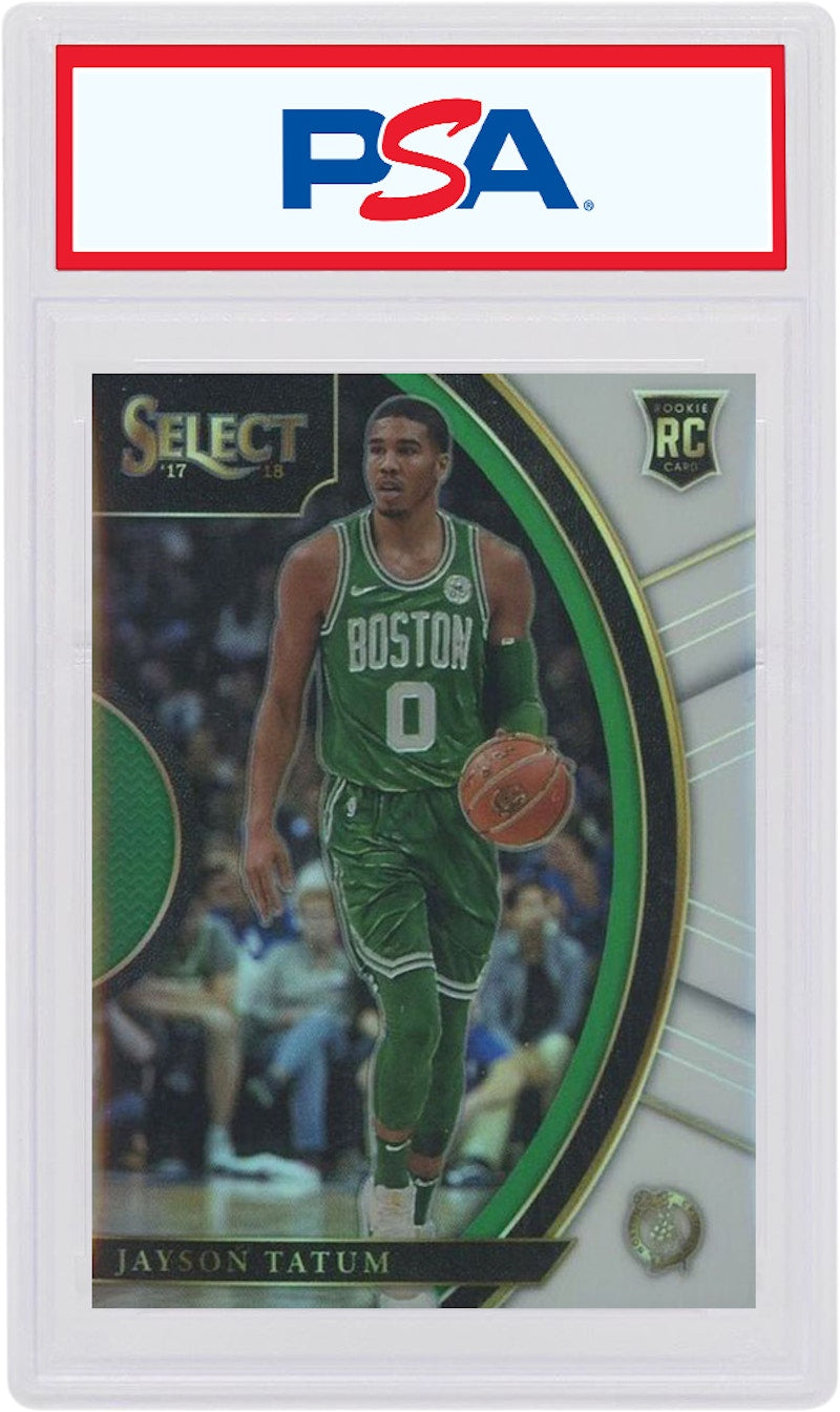 Jayson Tatum 2017 Panini Select Rookie White /149 #93 (PSA or BGS Graded)