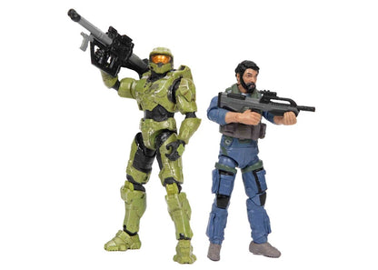 Jazwares Halo The Pilot & Master Chief Xbox Gear Shop Exclusive Action Figure 2-Pack