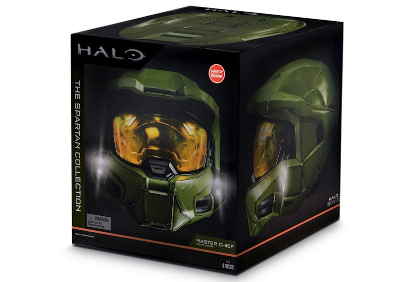 Jazwares Halo Master Chief Spartan Helmet Green