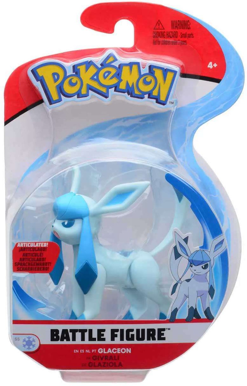 Jazwares Pokemon Battle Figure Glaceon Action Figure