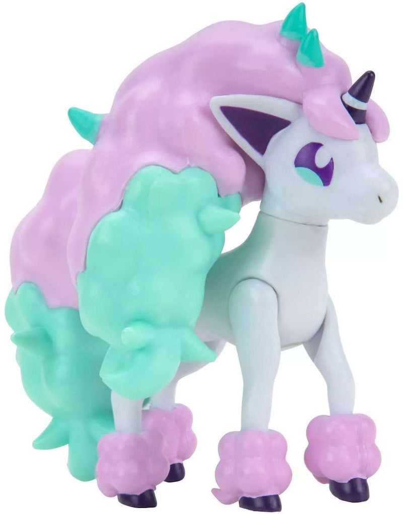 Jazwares Pokemon Battle Figure Pikachu, Eevee, Wooloo, Sneasel, Yamper, Sirfetch'd, Galarian Ponyta & Morpeko (Full Belly Mode) GameStop Exclusive Mini Figure (Set of 8)