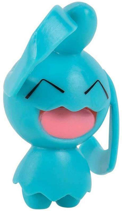 Jazwares Pokemon Battle Figure Pikachu, Wynaut & Leafeon Mini Figure (Set of 3)
