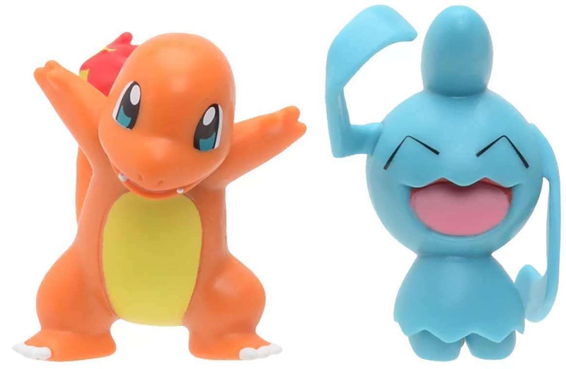 Jazwares Pokemon Battle Figure Wynaut & Charmander Mini Figure (Set of 2)