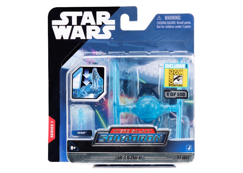 Jazwares Star Wars Hero Galaxy Squadron Hologram Tie Fighter 2022 SDCC Exclusive (Edition of 500) Action Figure