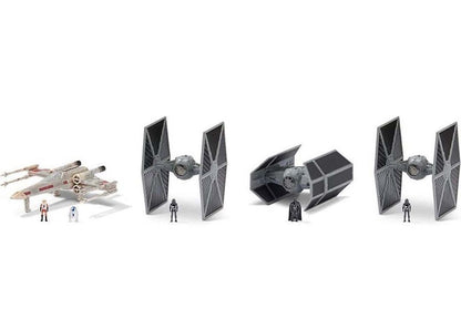 Jazwares Star Wars Micro Galaxy Squadrons Death Star Trench Run Battle Pack Amazon Exclusive Action Figure Set