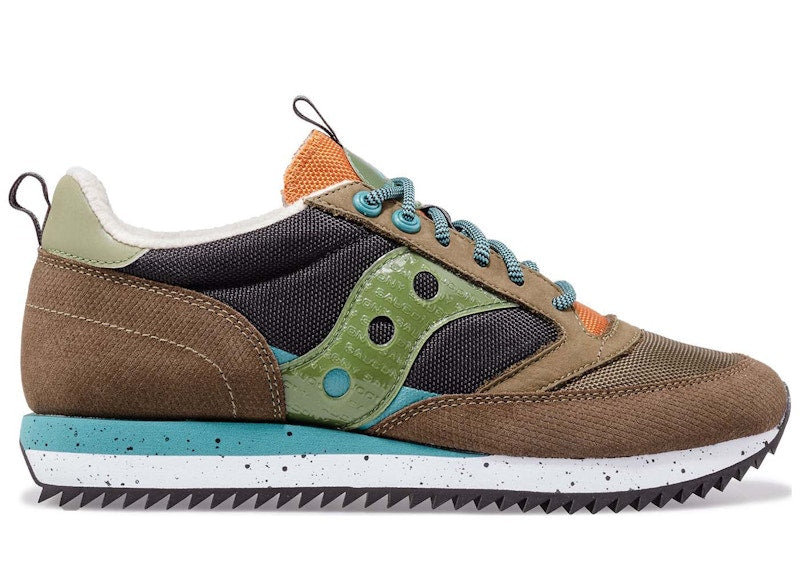 Saucony Jazz 81 Peak Brown Pesto Blue