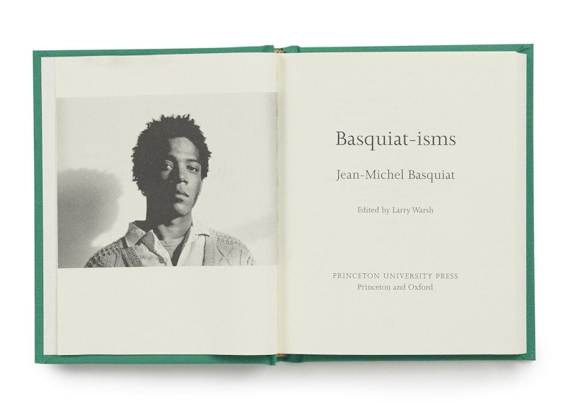 Jean-Michel Basquiat Basquiat-isms Hardcover Book
