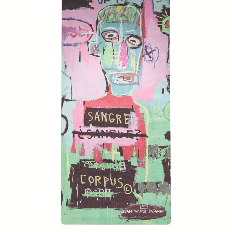 Jean-Michel Basquiat Rome Pays Off In Italian Yoga Mat