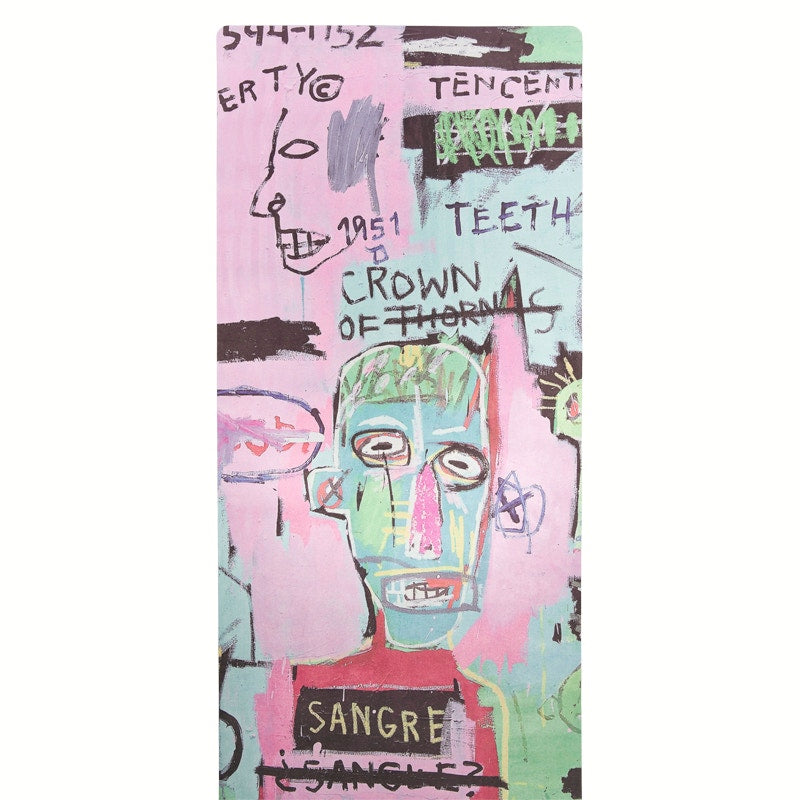 Jean-Michel Basquiat Rome Pays Off In Italian Yoga Mat