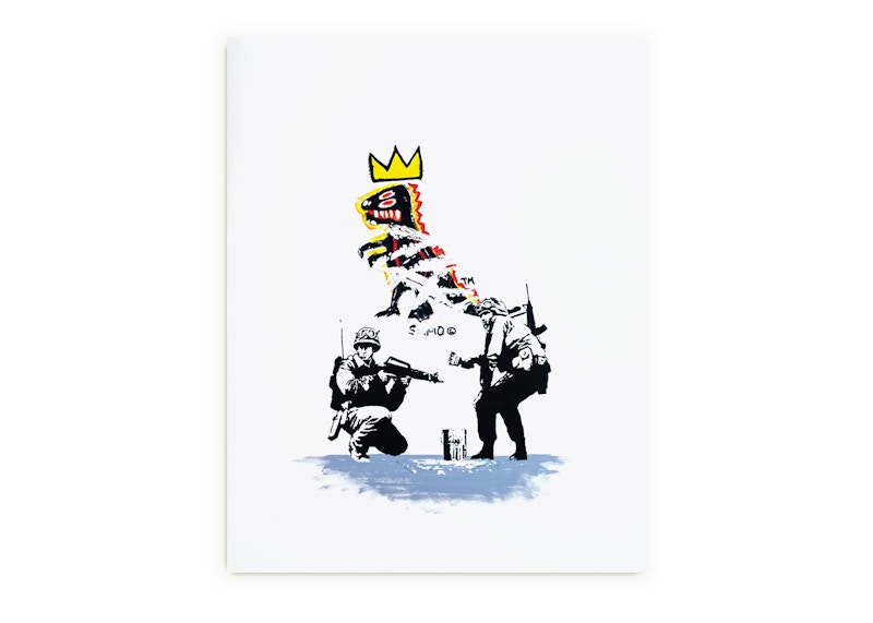 Jeff Gillette Art in Action - Basquiat (Signed, Edition of 100)